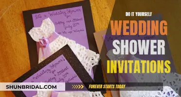 Creative DIY Wedding Shower Invitations for Your Special Day