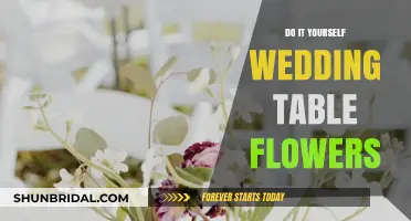 Wedding Table Flowers: DIY Guide for Brides