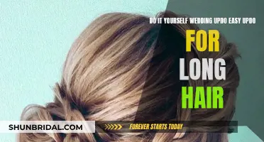 Easy DIY Wedding Updo for Long Hair