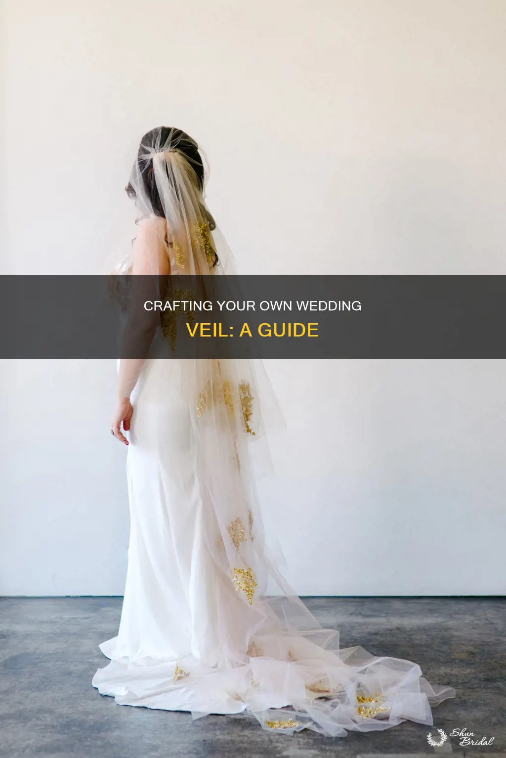 do it yourself wedding veil
