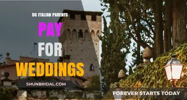 Italian Wedding Traditions: Who Foots the Bill for the Big Day?