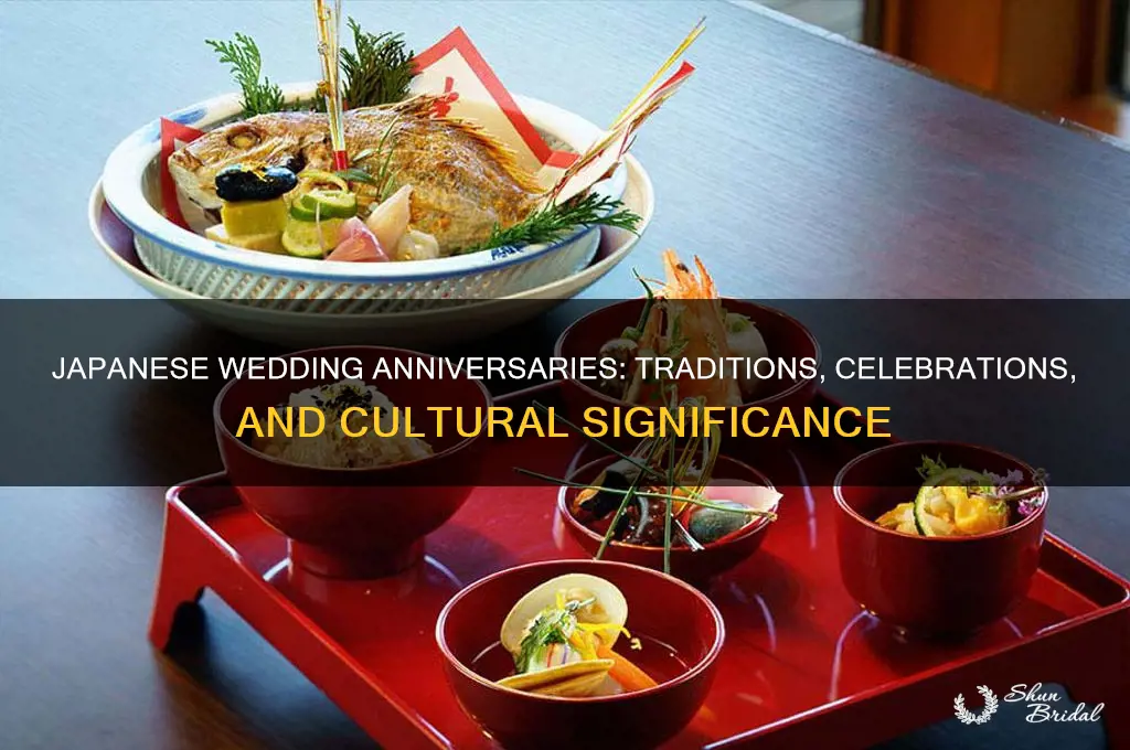 do japanese celebrate wedding anniversaries