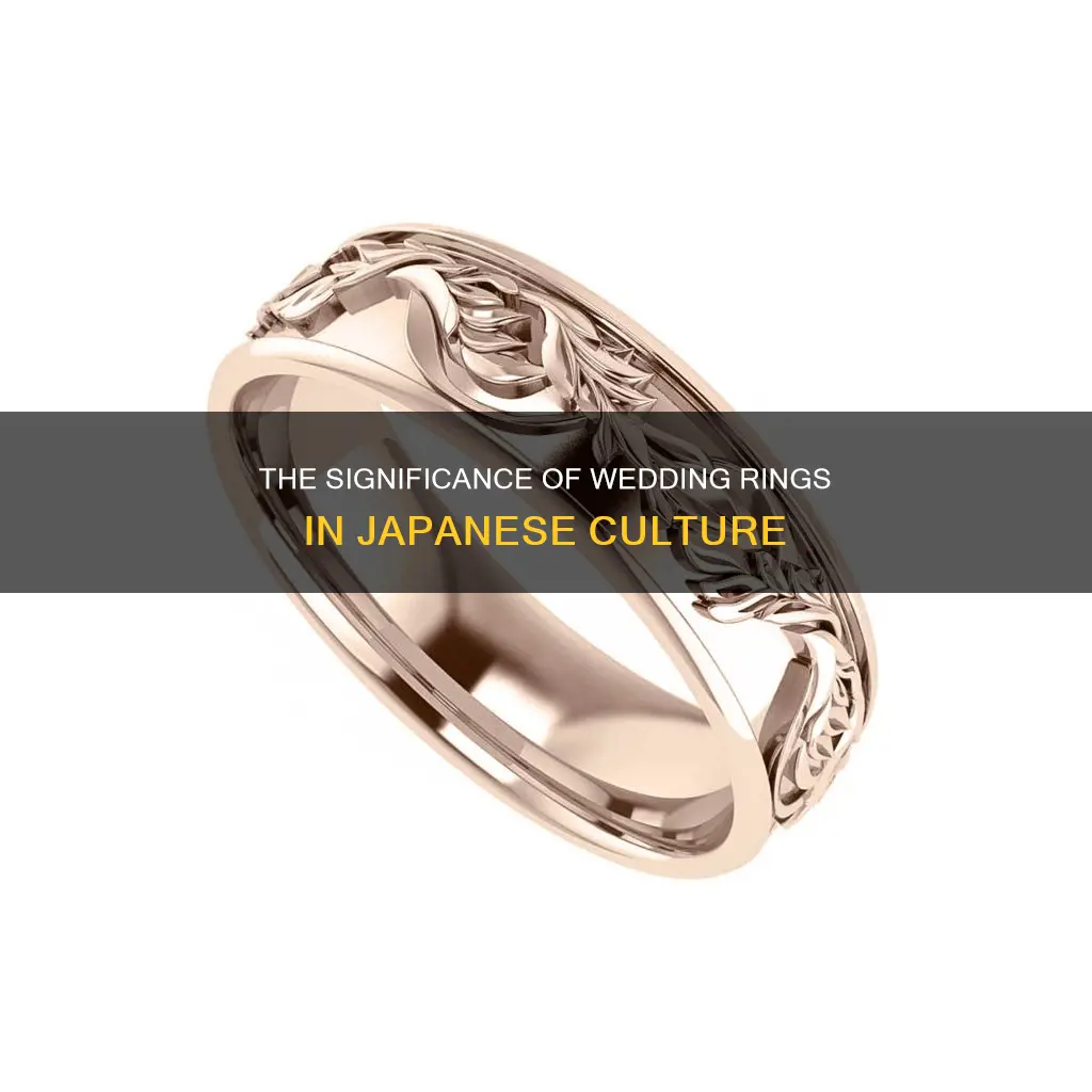 do japanese have wedding rings