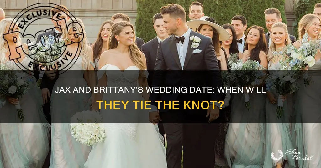 do jax and brittany have a wedding date