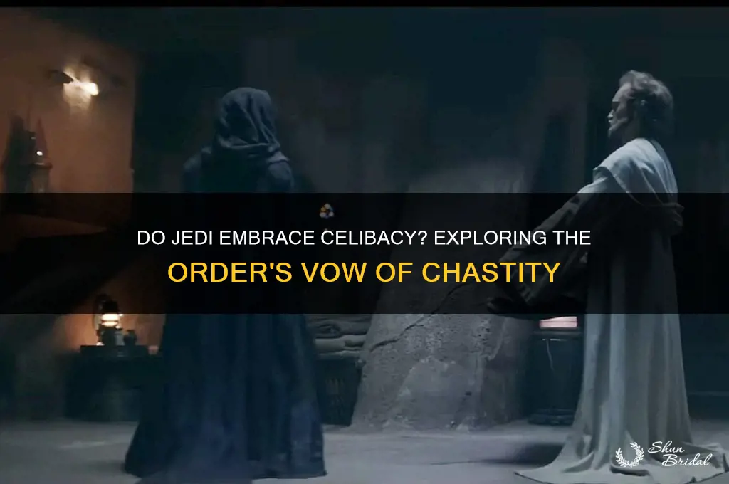 do jedi take a vow of celibacy
