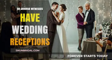 Jehovah's Witnesses' Wedding Traditions: Receptions and More