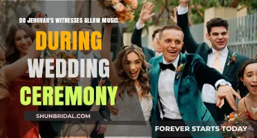 Jehovah's Witnesses Wedding Music: Traditions, Rules, and Ceremony Practices