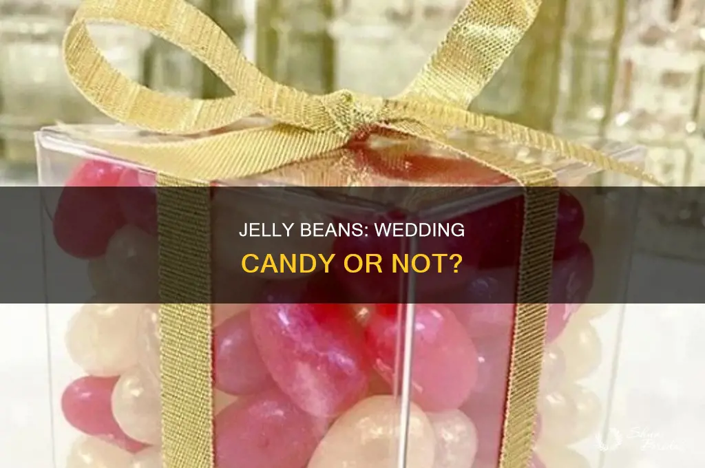 do jelly beans count as wedding candy