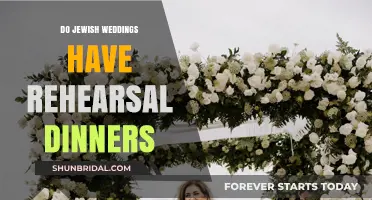 Jewish Wedding Rehearsal Dinners: What's the Deal?