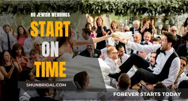Jewish Wedding Timeliness: Cultural Expectations and Realities