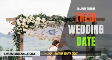 Jewish Wedding Date Flexibility: A Cultural Tradition