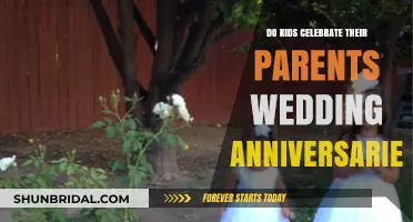 Celebrating Love: Do Kids Join in Parents' Anniversary Traditions?
