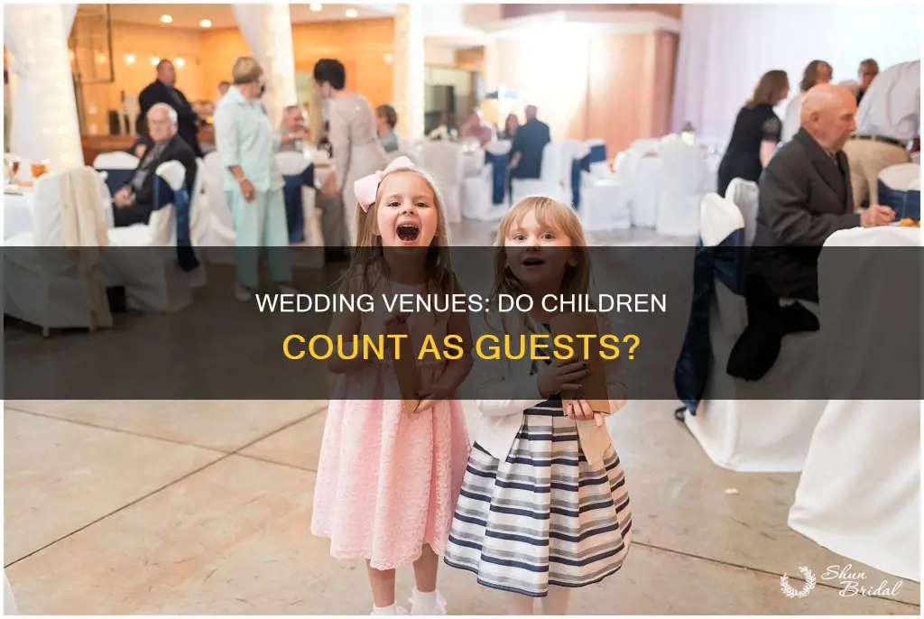 do kids count as guests at wedding venues