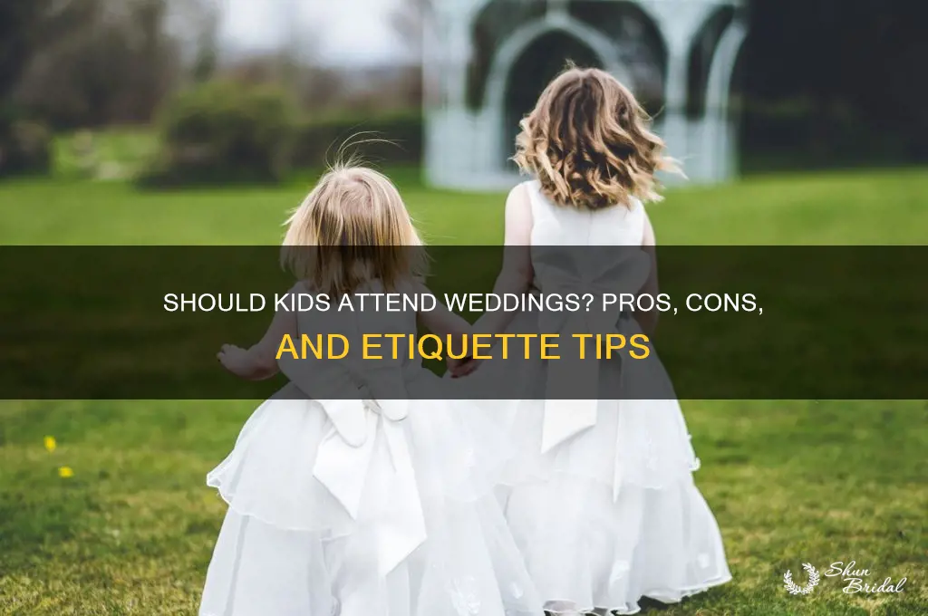 do kids go to weddings