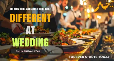 Wedding Meal Pricing: Do Kids and Adult Meals Cost Differently?