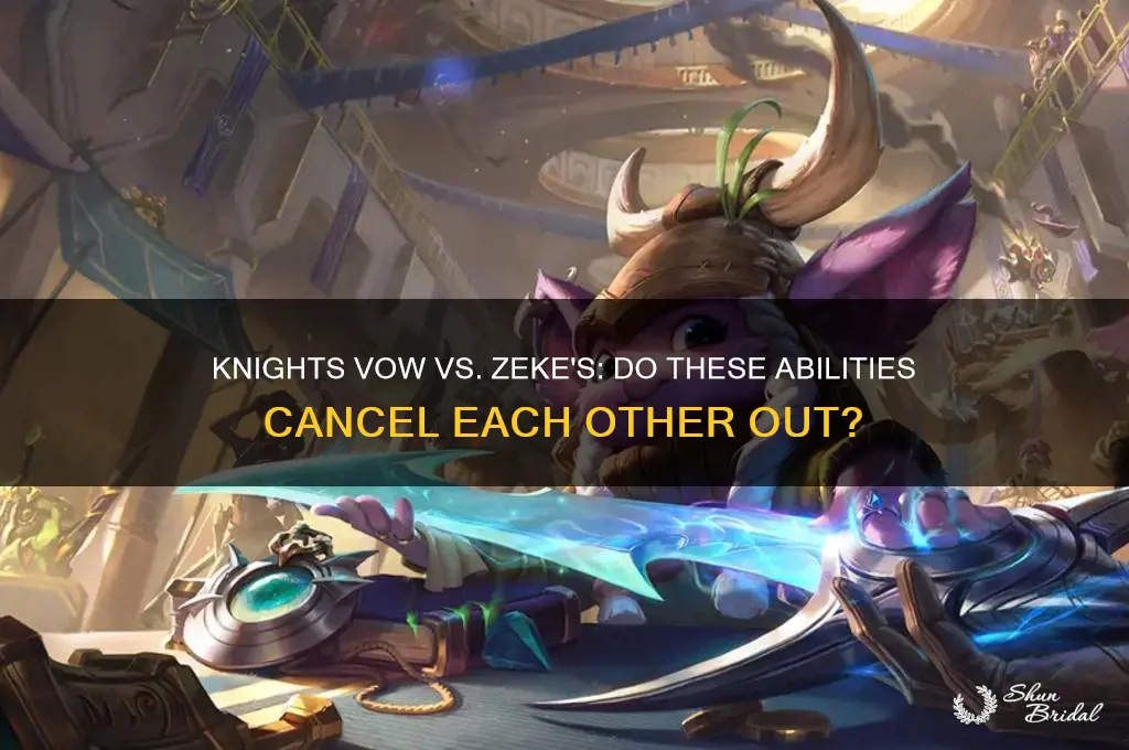 do knights vow and zeke