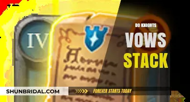 Do Knights' Vows Stack? Exploring the Mechanics of Chivalric Oaths