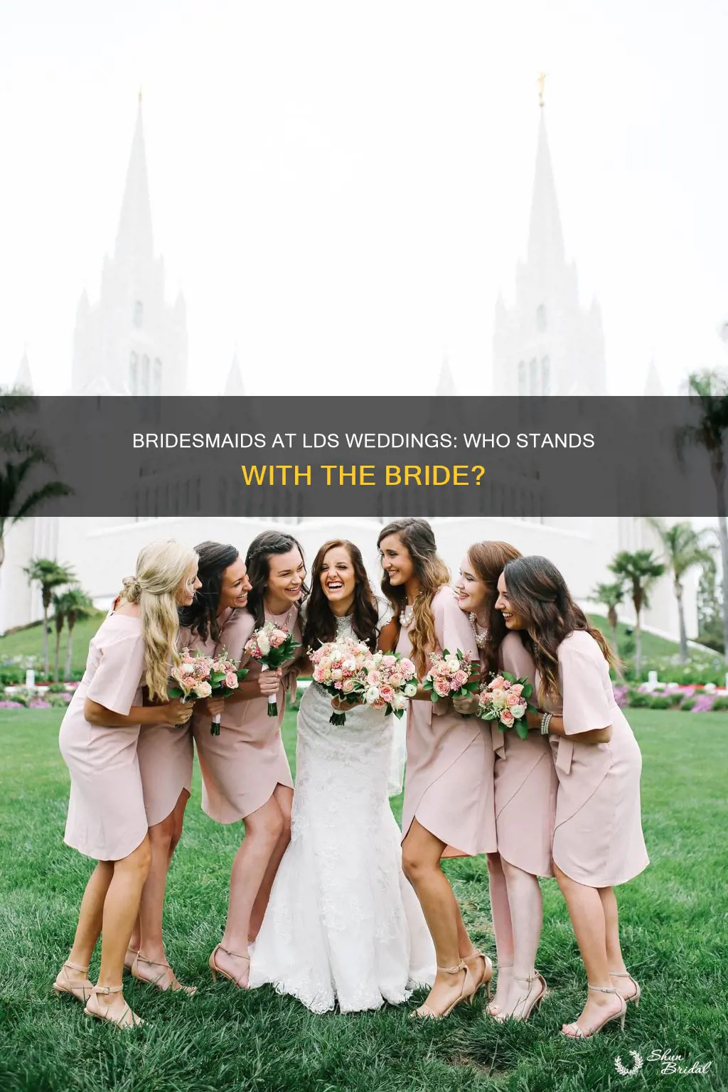 do lds weddings have bridesmaids