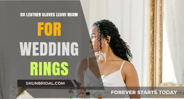 Leather Gloves and Wedding Rings: A Comfortable Fit?