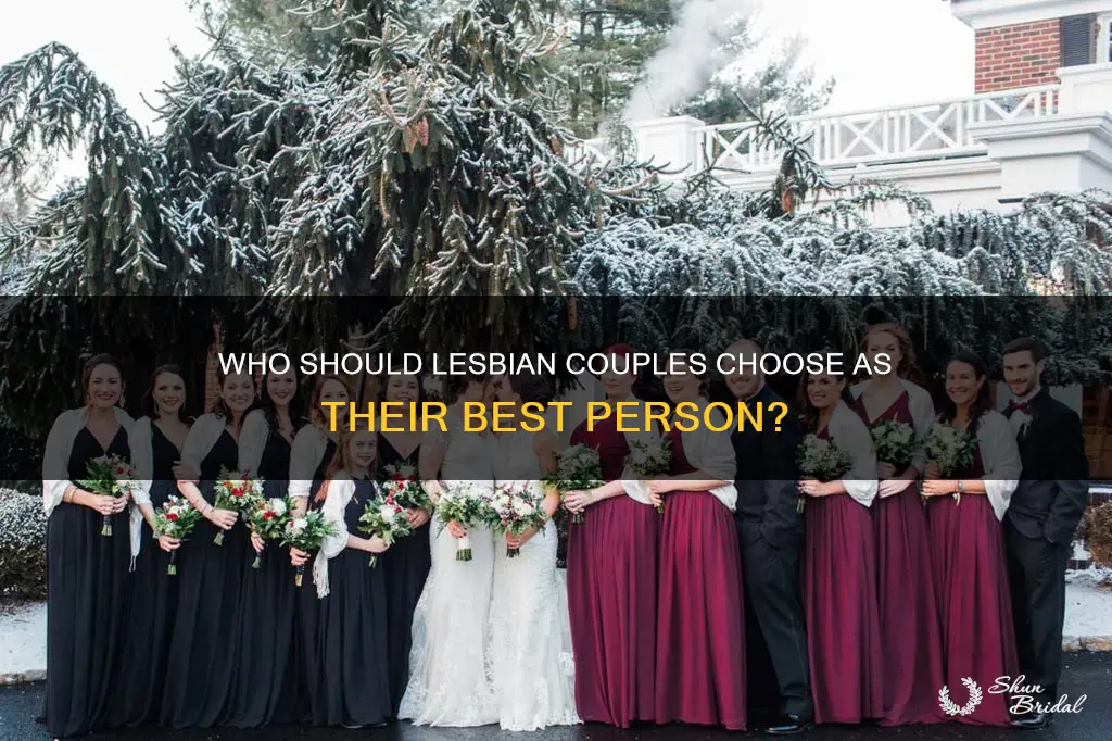 do lesbian weddings have a best man