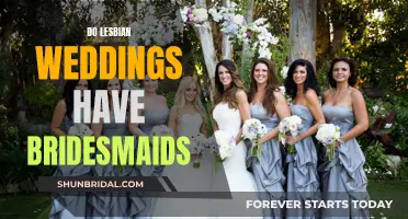 Lesbian Weddings: Who Stands Where?