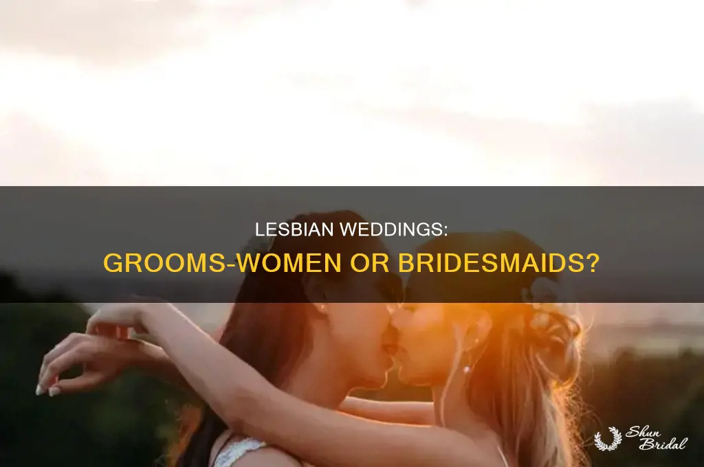 do lesbian weddings have groomsmen
