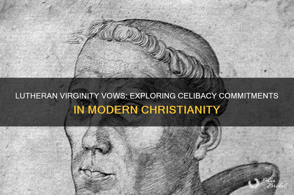 do lutherm do virginity vows