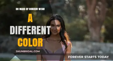 Maid of Honor Dress Color: Should It Stand Out or Blend In?