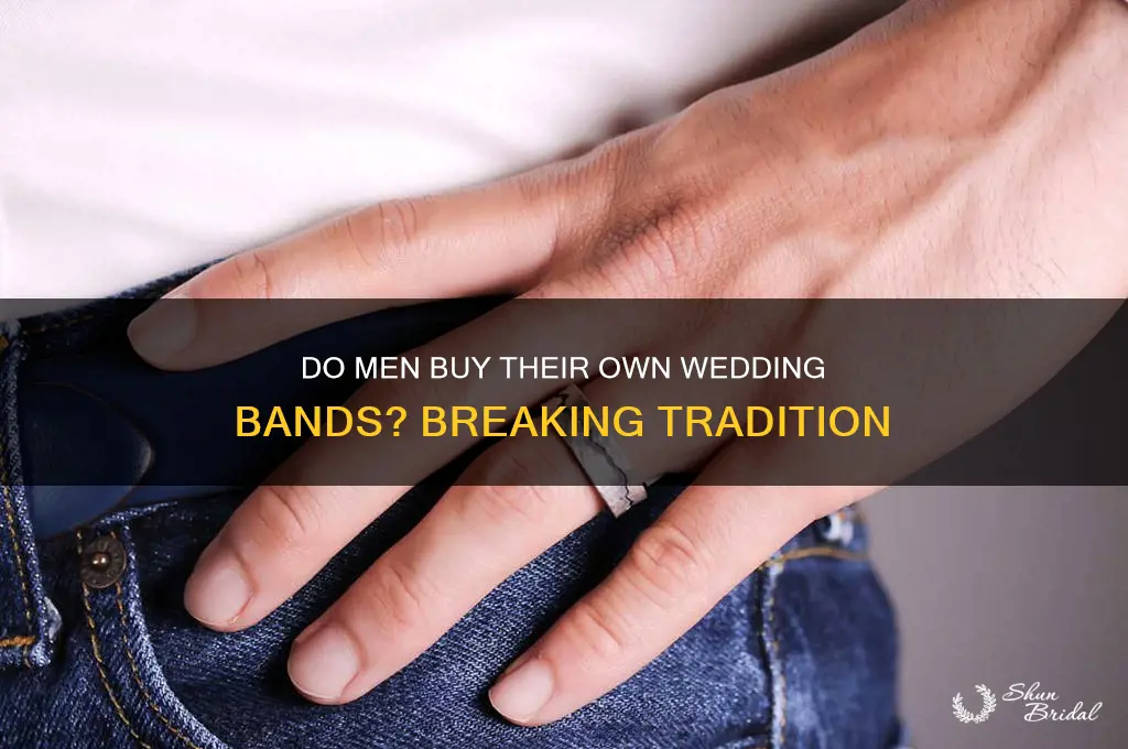 do men buy their own wedding ban