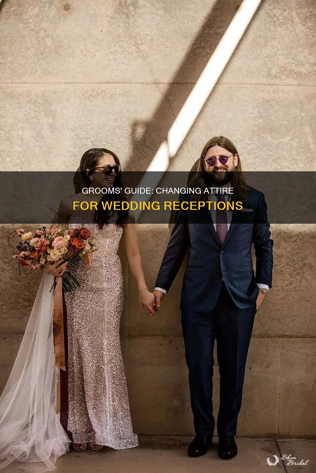do men change clothes for wedding receptions