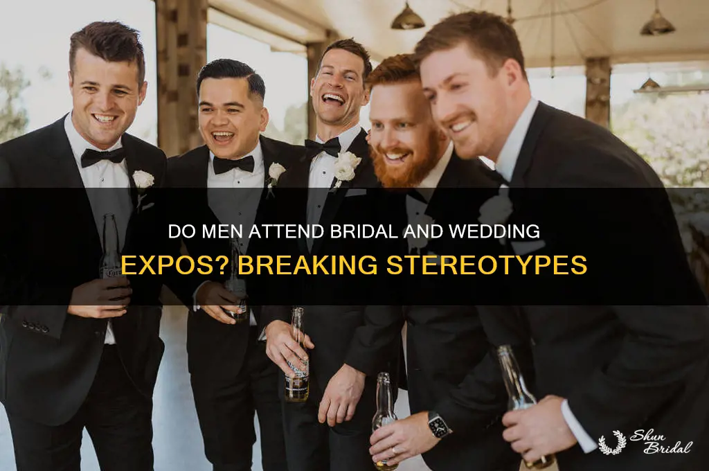 do men go to bridal and wedding expo