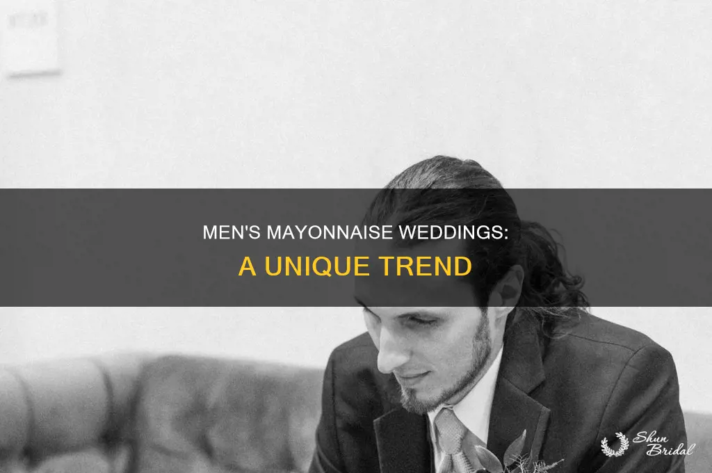 do men have mayon wedding