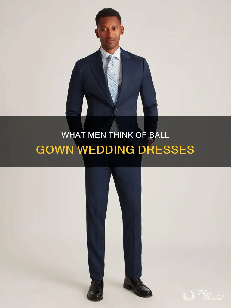 do men like ball gown wedding dresses