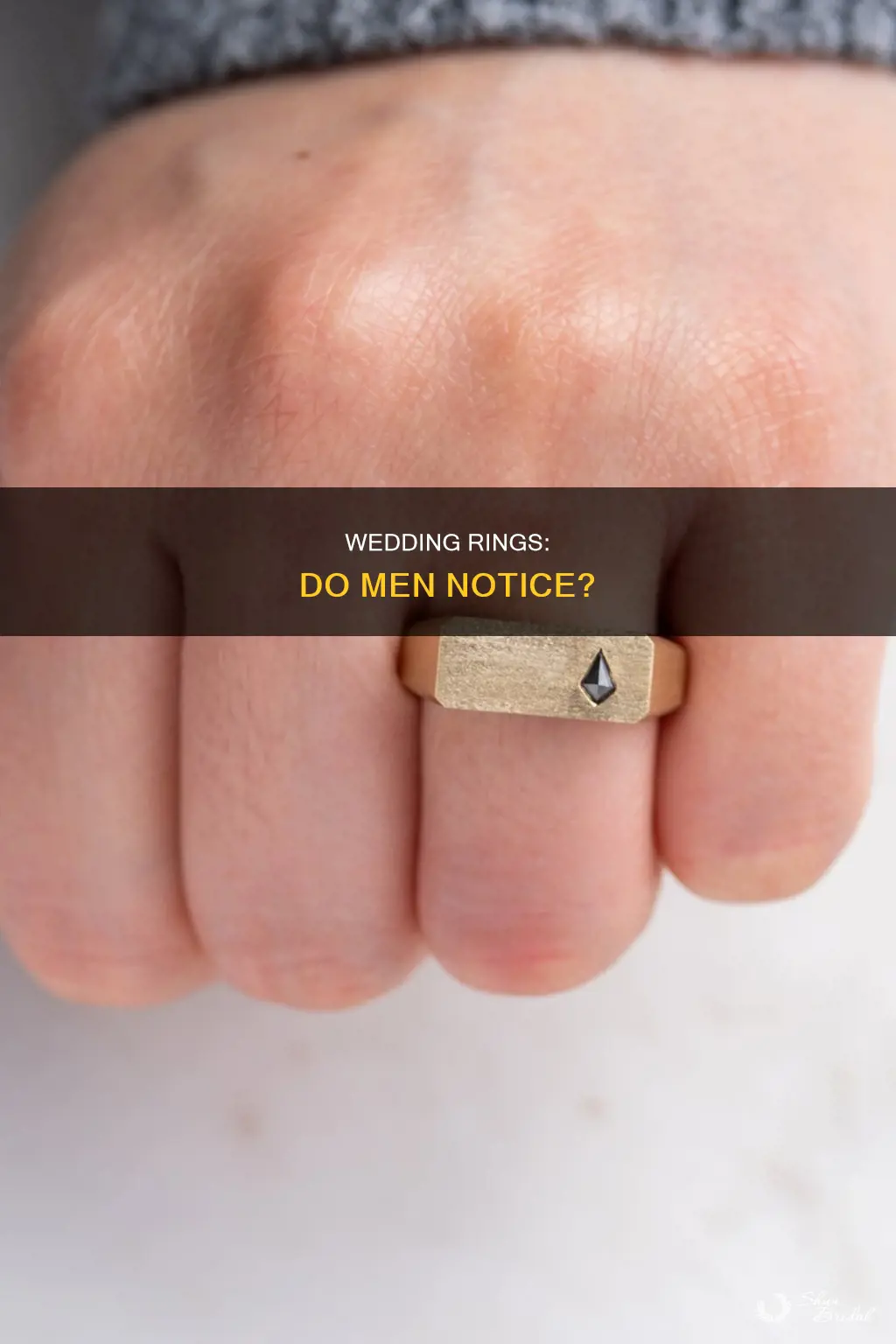 do men notice wedding rings
