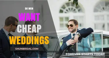 Cheap Weddings: What Men Really Want