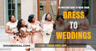 Military Dress Code: Weddings and Formal Events