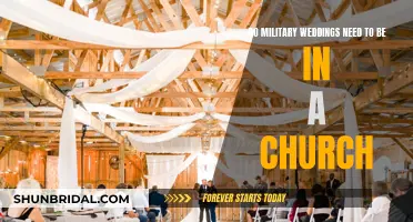 Military Weddings: Church or No Church?