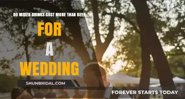 Mixed Drinks vs. Beer: Which Wedding Beverage Option Costs More?