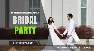 Mormon Wedding Traditions: Do They Include a Bridal Party?