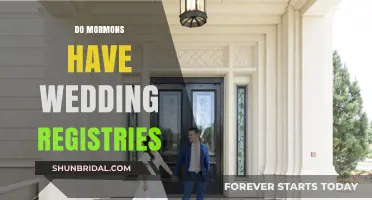 Mormon Wedding Registries: What's the Deal?