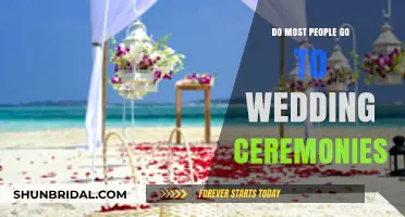 Are Wedding Ceremonies Still a Must-Attend Event for Most?