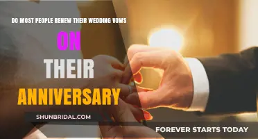 Renewing Wedding Vows: A Common Anniversary Tradition or Rare Occurrence?