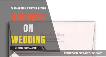 Should You Include a Return Address on Wedding Invitations?