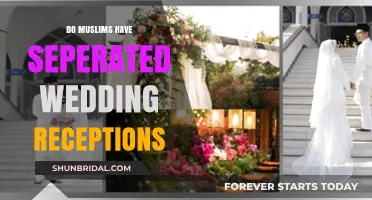 Muslim Wedding Receptions: Separate Celebrations Explained