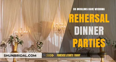 Muslim Wedding Rehearsal Dinners: Traditions, Practices, and Cultural Insights