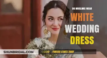 Muslim Wedding Dress Traditions: White Gowns?