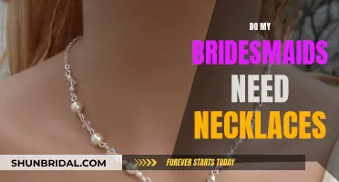 Bridesmaids' Necklaces: To Wear or Not to Wear?