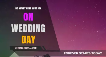 Do Newlyweds Have Sex on Their Wedding Day?