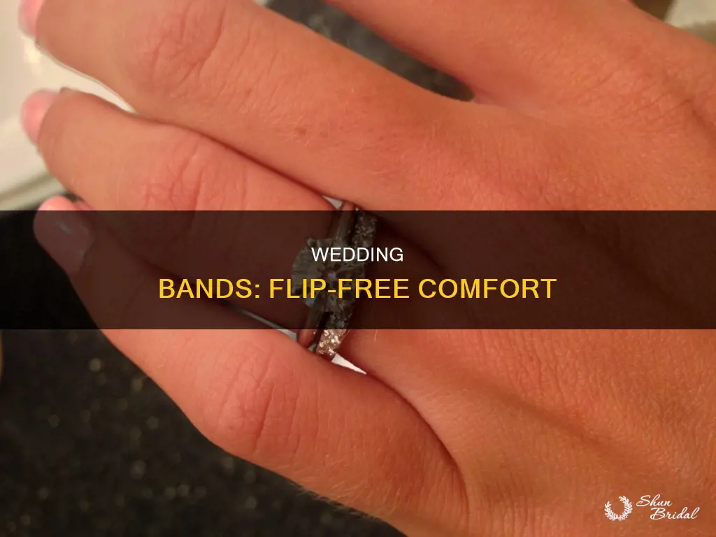 do non-eternity wedding bands flip aroud