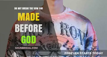 Honoring Sacred Promises: Upholding the Vow Made Before God